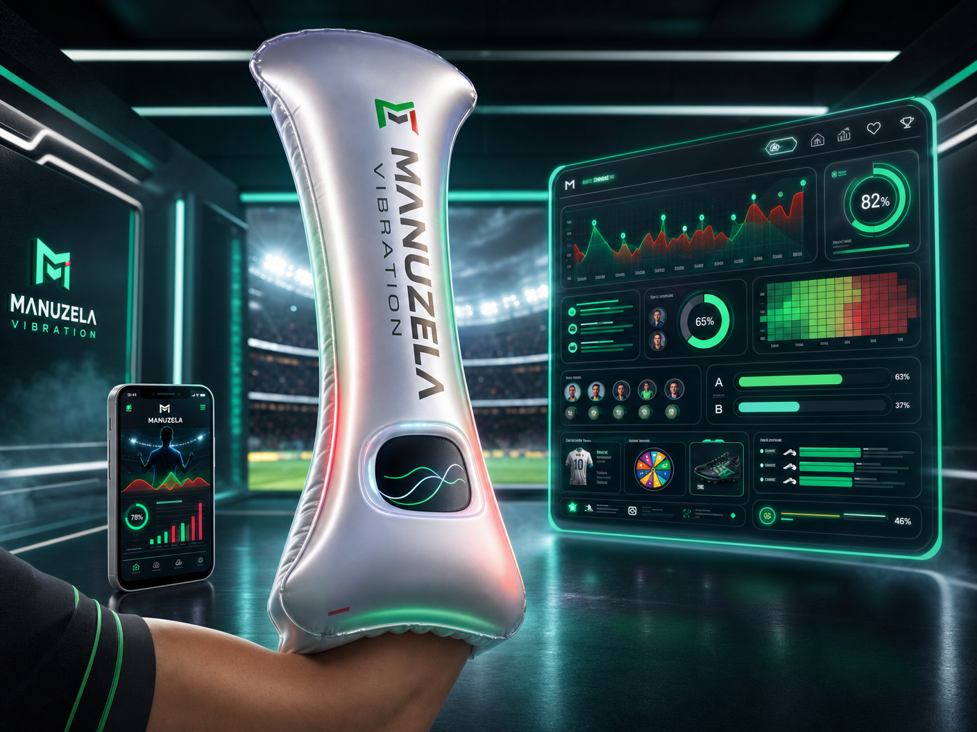 Manuzela platform dashboard and app